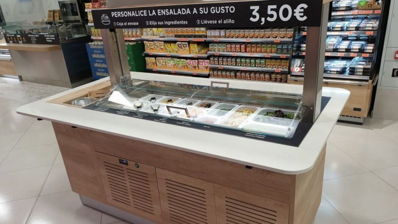 Ensaladas listas para comer mercadona