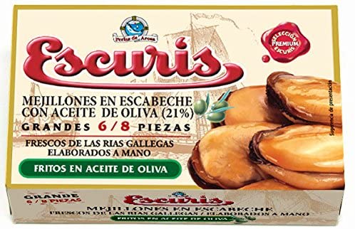 Escuris, mejillones El Corte Inglés