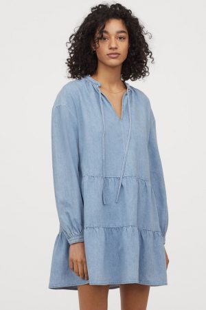 vestido denim