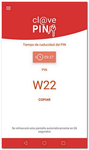 Cl@ve PIN, credencial indentificativa