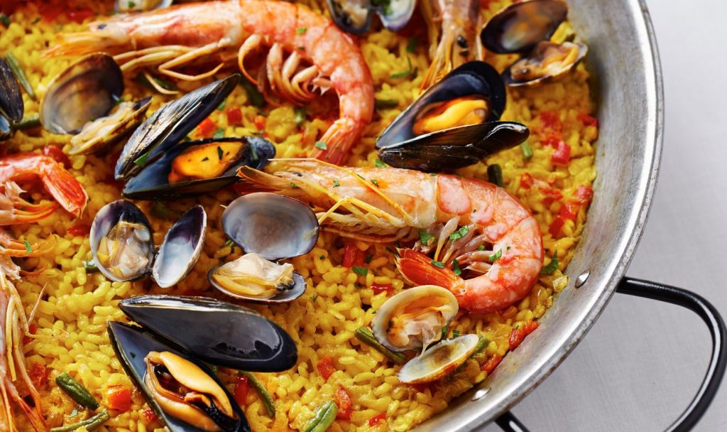 consejos para hacer la mejor paella de España paella de marisco