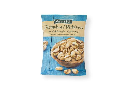 Pistachos sin sal de Lidl