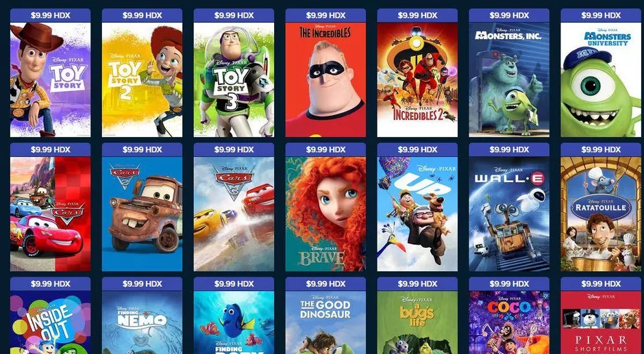 Pixar, Disney+