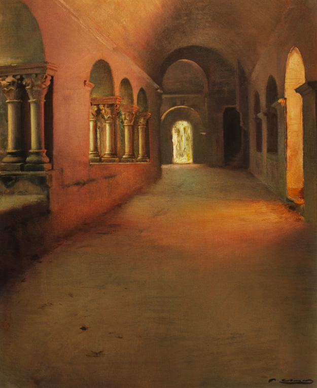 ‘Interior del claustro de Sant Benet del Bages’ Merca2.es