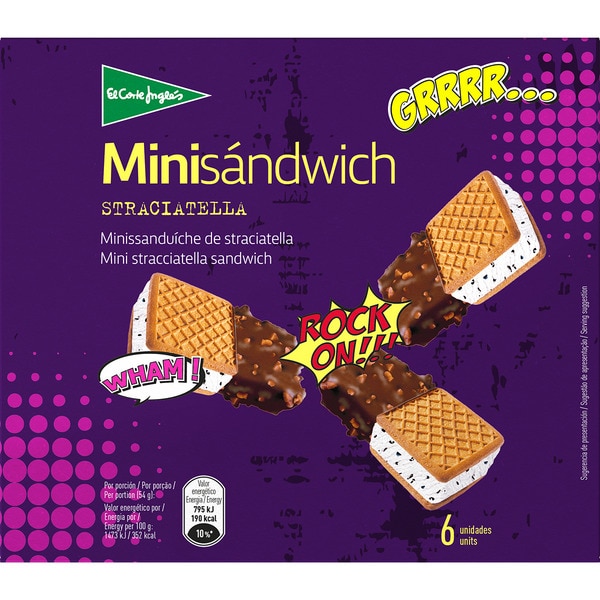 minisandwich stracciatella