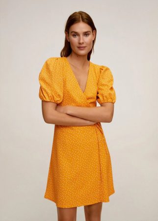 vestido cruzado