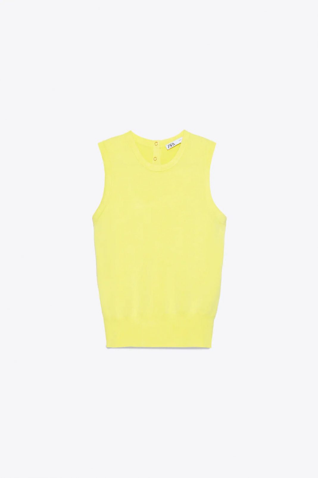 top amarillo zara