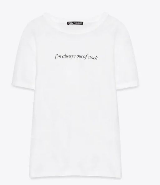 stock camiseta