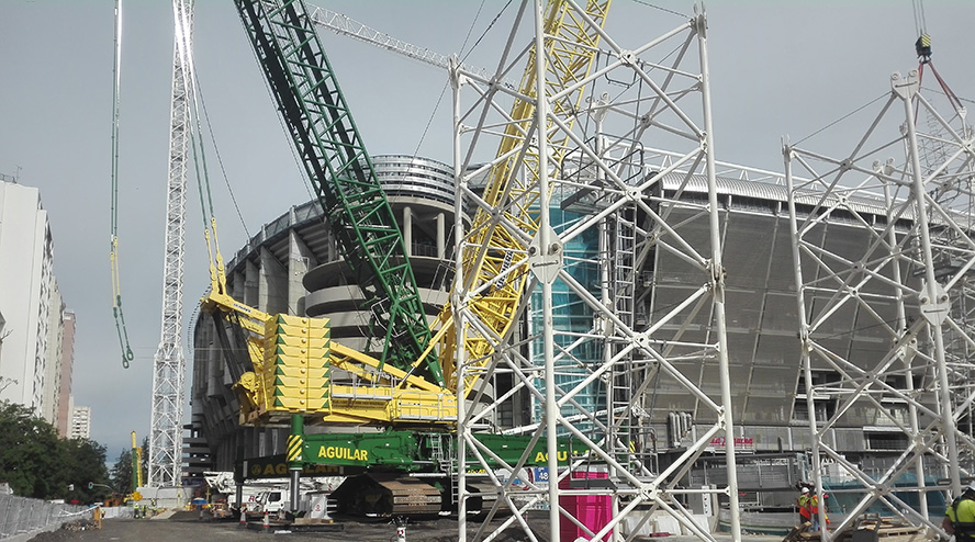 Santiago Bernabéu cubierta retráctil
