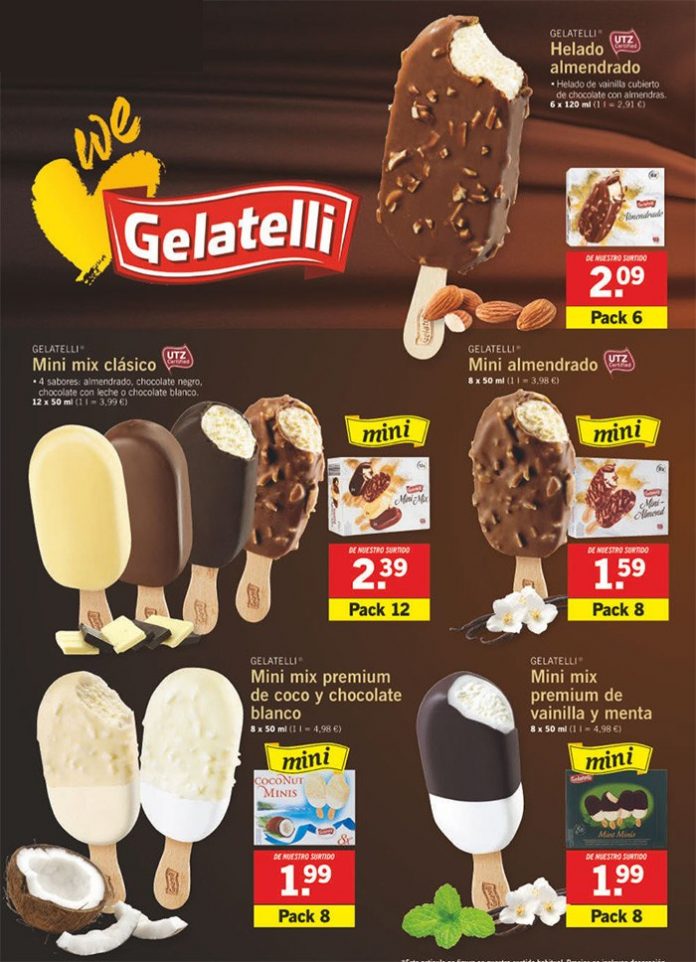 Lidl los mejores helados para disfrutar del verano