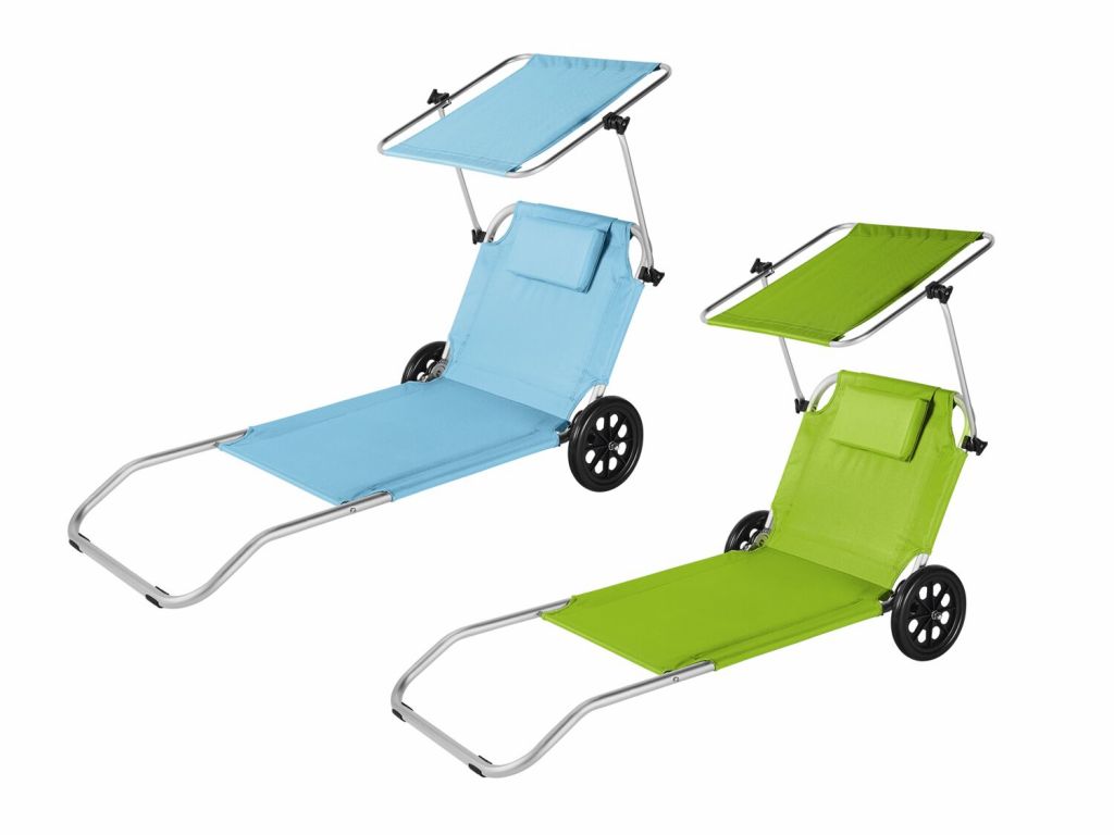 Lidl Tumbona de playa y carrito de transporte Merca2.es