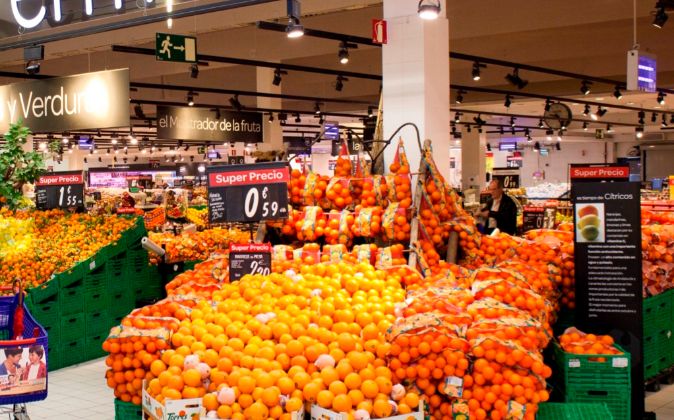 mercadona o carrefour- fruta