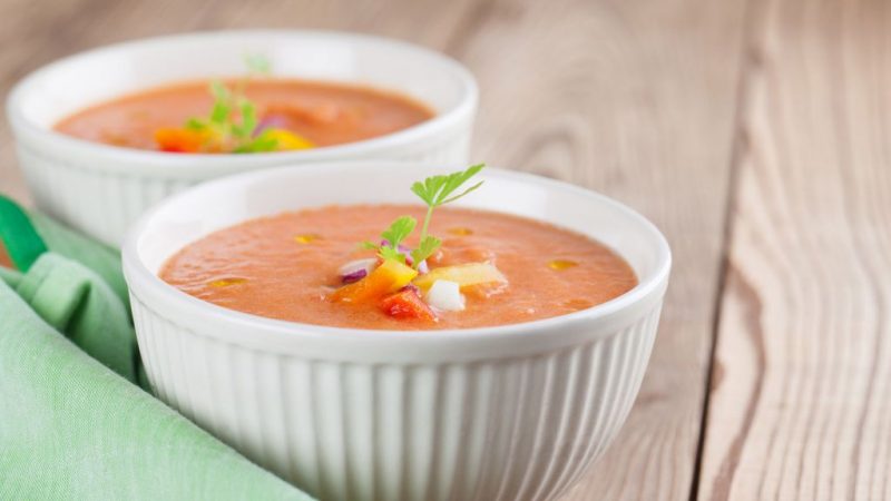 gazpacho en plato Merca2.es