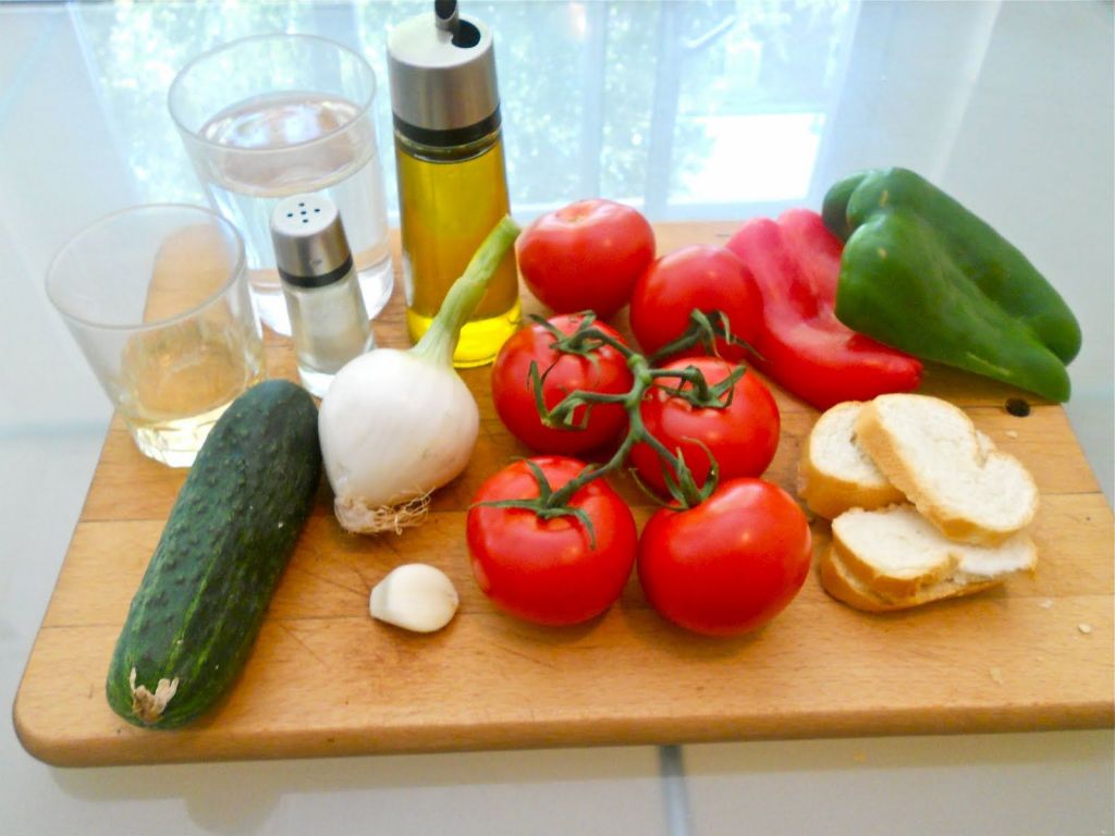 ingredientes gazpacho