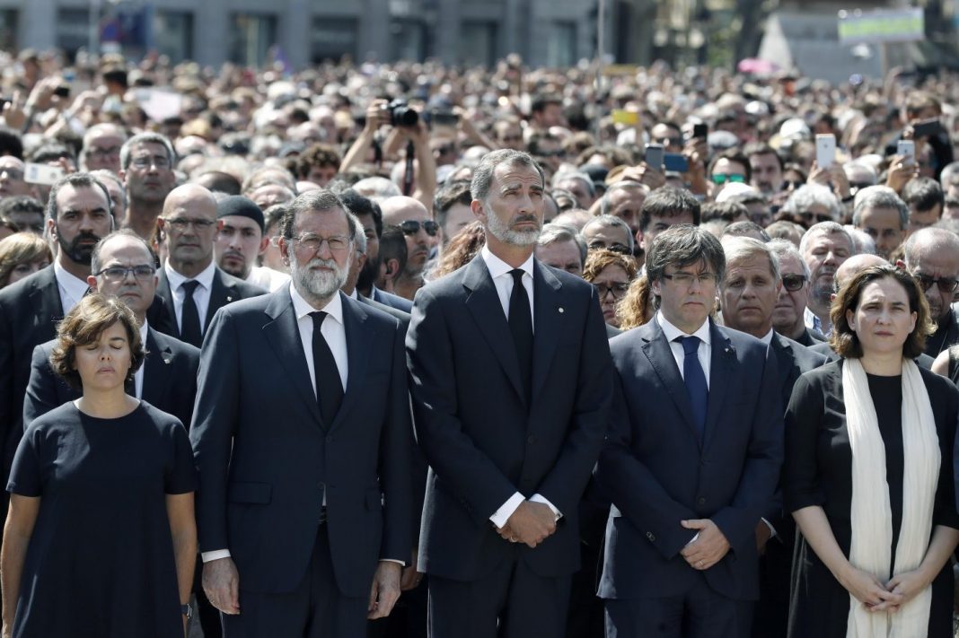 letizia ortiz ausente acto atentado barcelona