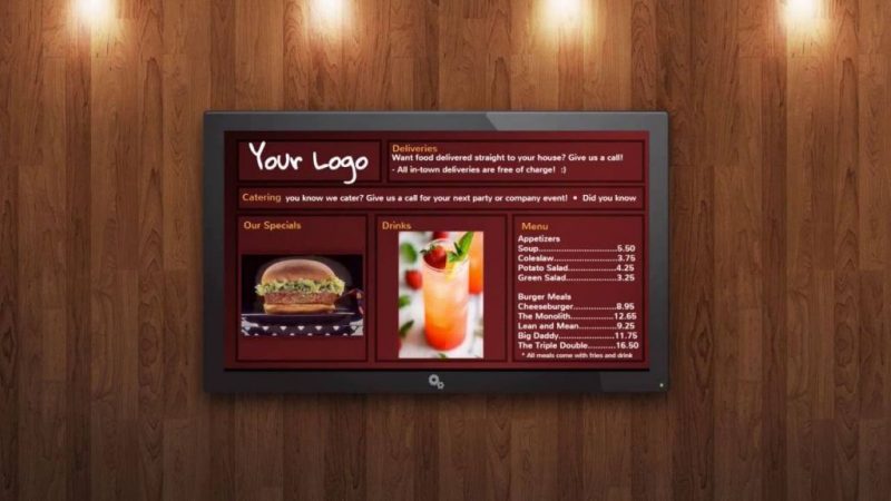 crear menu