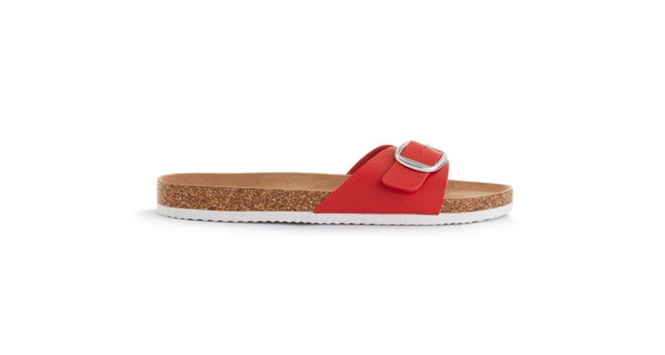 Sandalias rojas Primark