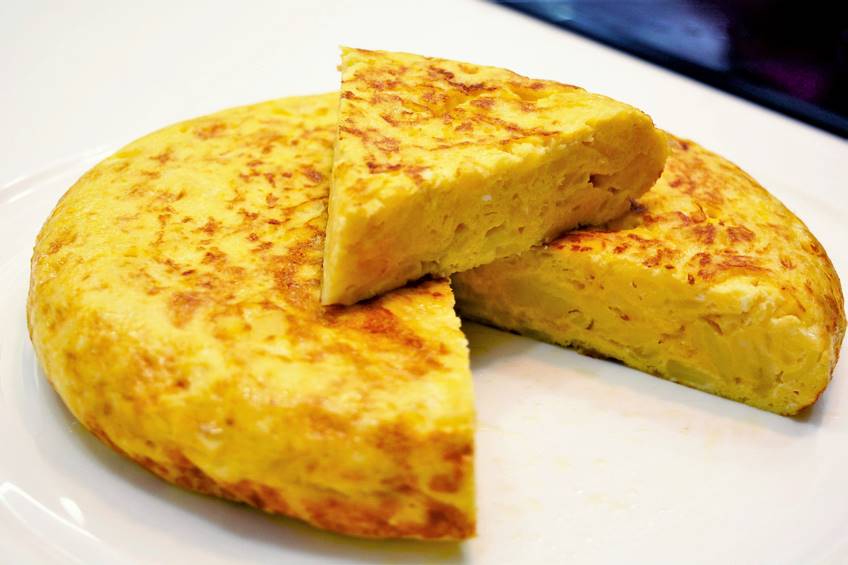 Tortilla de patata express