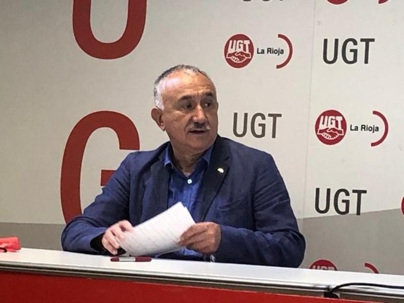 Álvarez (UGT): el pacto por el empleo con el Gobierno pretende generar confianza