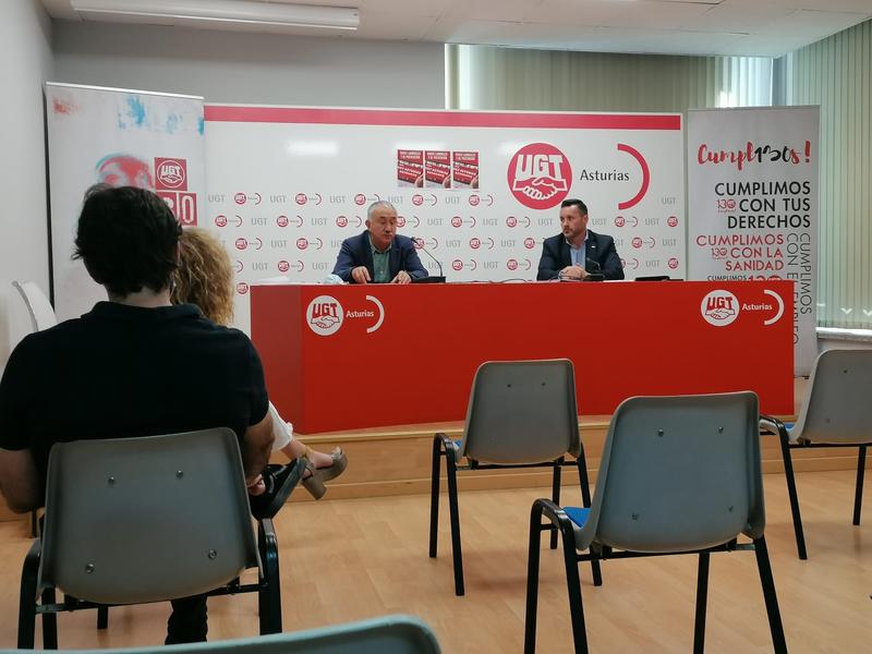 Álvarez (UGT) pide a los empresarios que dejen de usar los ERTE de manera fraudulenta