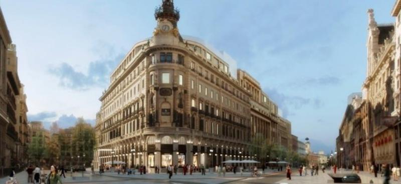 El Banco Santander abrirá una oficina en el centro comercial de Canalejas