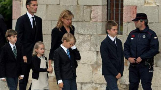 familia infanta cristina iñaki undargarin