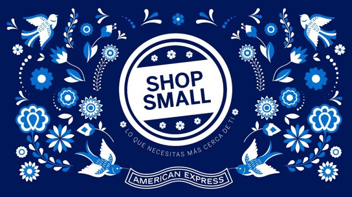 Shop small. American Express