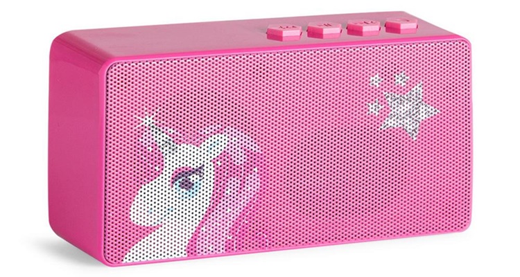 Primark, altavoz unicornio
