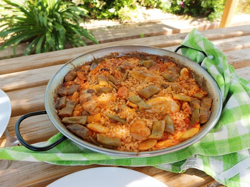 autentica-paella-valenciana socarrat