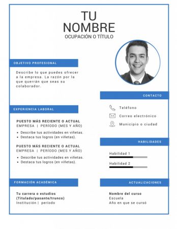 Cómo creo un currículum de dos páginas que sea eficaz 3 Merca2.es viñetas cv