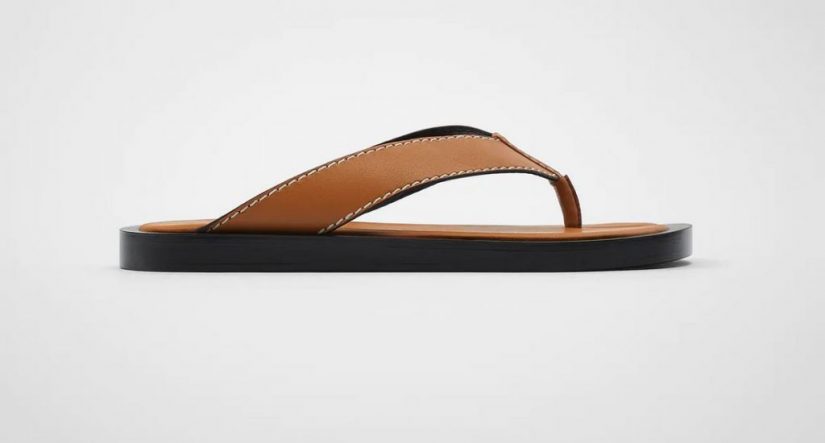 chanclas hombre zara