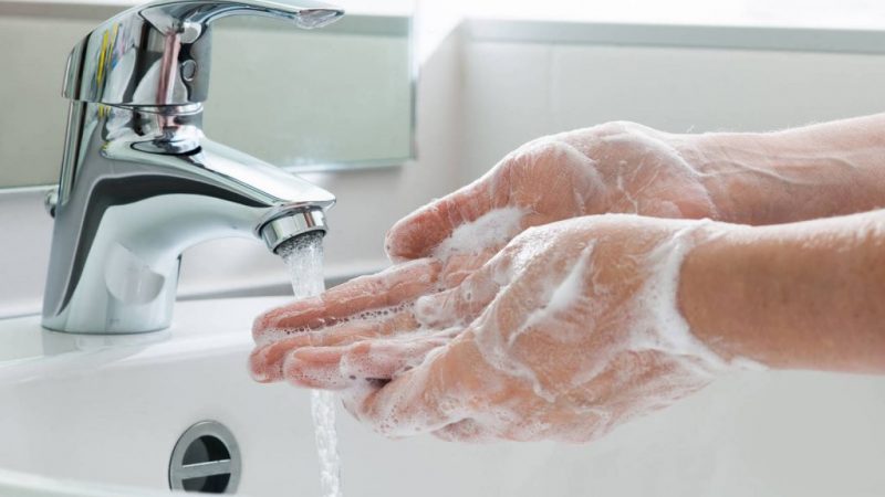 lavar manos