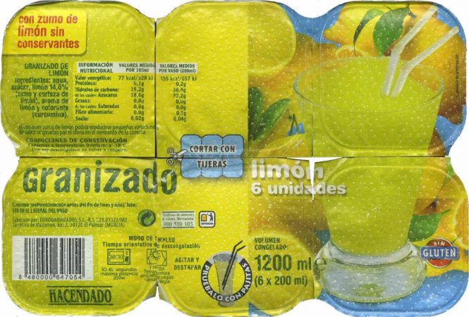 granizado limón mercadona Merca2.es