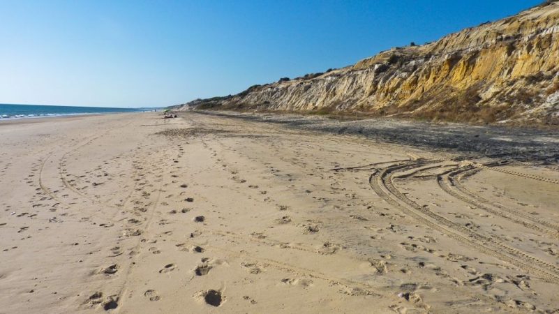 Playa Cuesta Maleni, Huelva - playas largas España