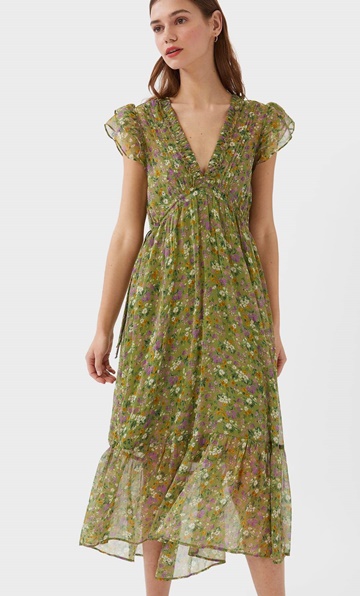 Vestido largo vaporoso