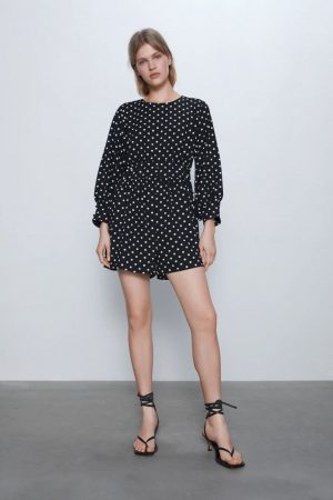 Vestido corto Zara