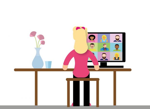 Puesta en escena, entrevista de trabajo online