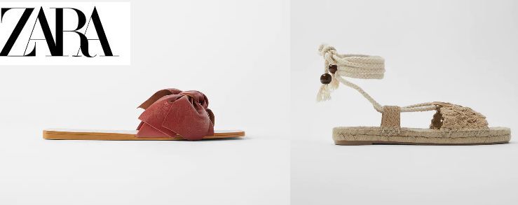 Zapatos de Zara al 50% de descuento para lucir este verano