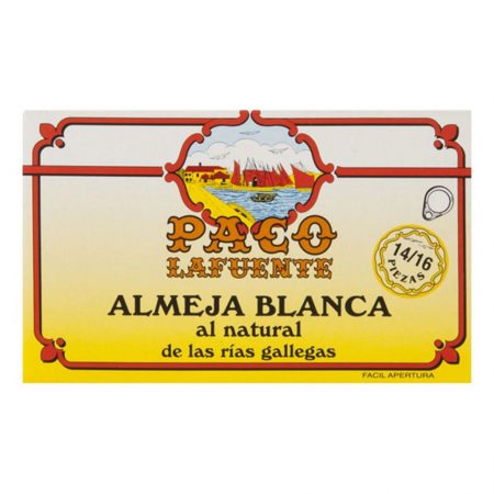 almeja blanca paco lafuente