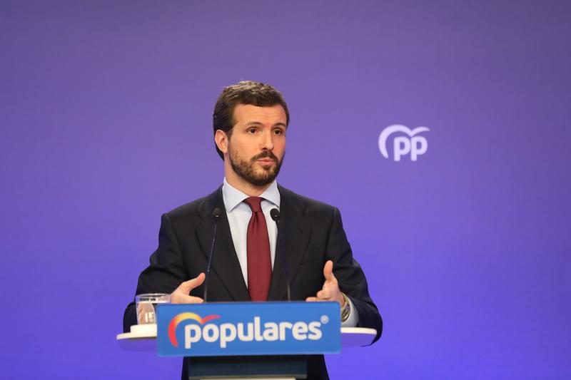 Casado acusa a Sánchez de «mentir» sobre los ERTE porque «es la reforma laboral del PP»