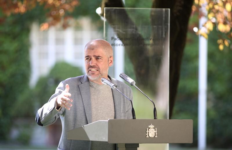 Unai Sordo llama a evitar «vetos cruzados» para aprobar Presupuestos