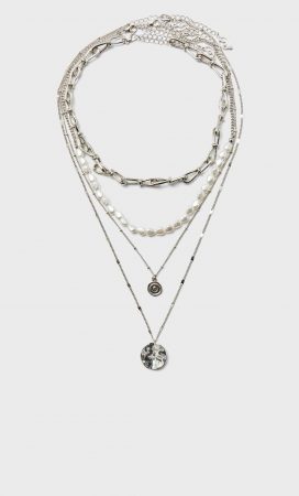 collares cadenas perlas 