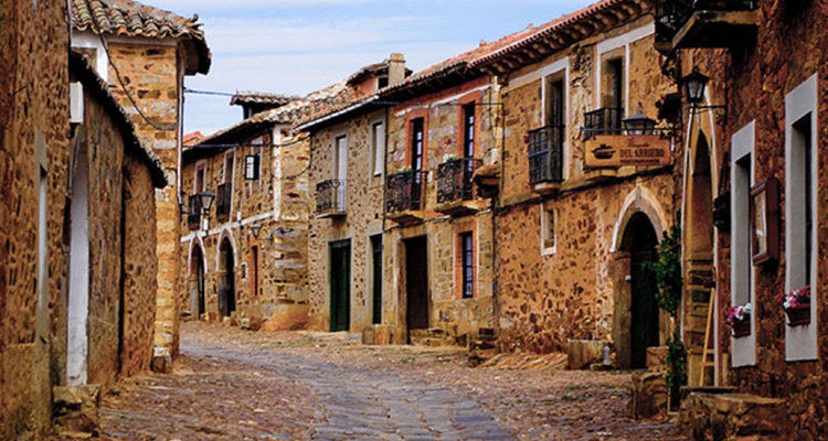 Castrillo de los Polvazares, León, pueblos, España