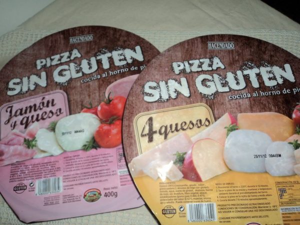 pizza sin gluten mercadona