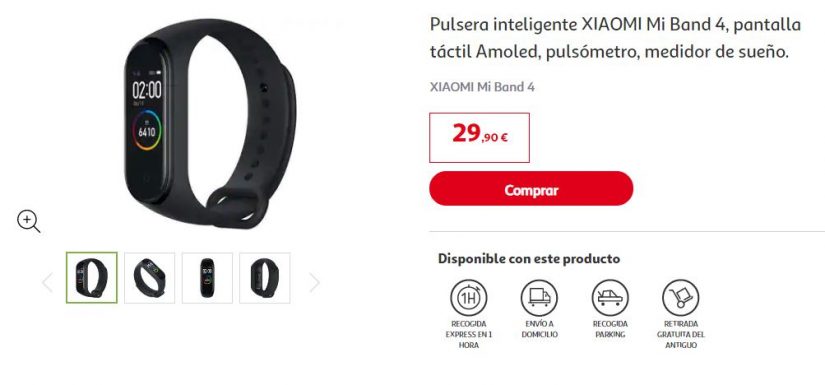 Reloj Xiaomi Mi Band 4 Alcampo Online Store, UP TO 54% OFF |  www.bravoplaya.com