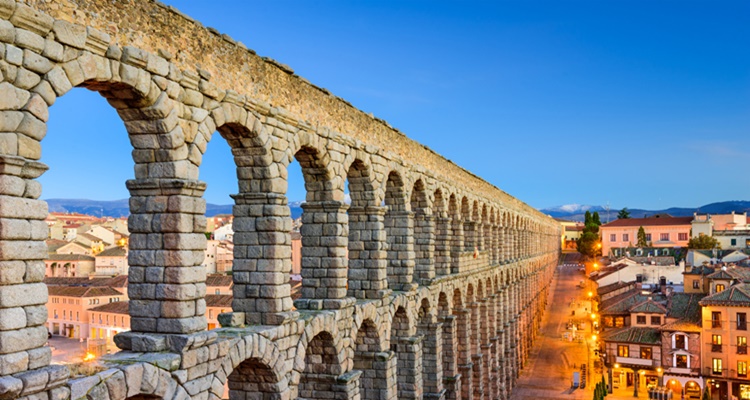 Acueducto de Segovia, monumentos España