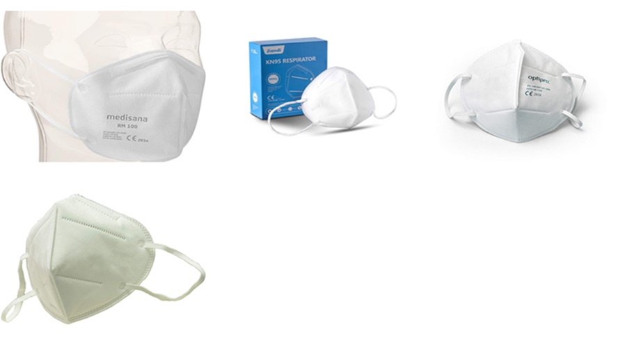 Mascarillas FFP2 y KN95 más vendidas en Amazon