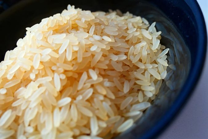 arroz, dieta astringente
