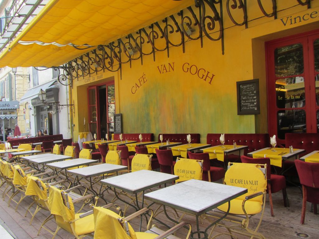 Café la Nuit, paisajes inspiraron cuadros