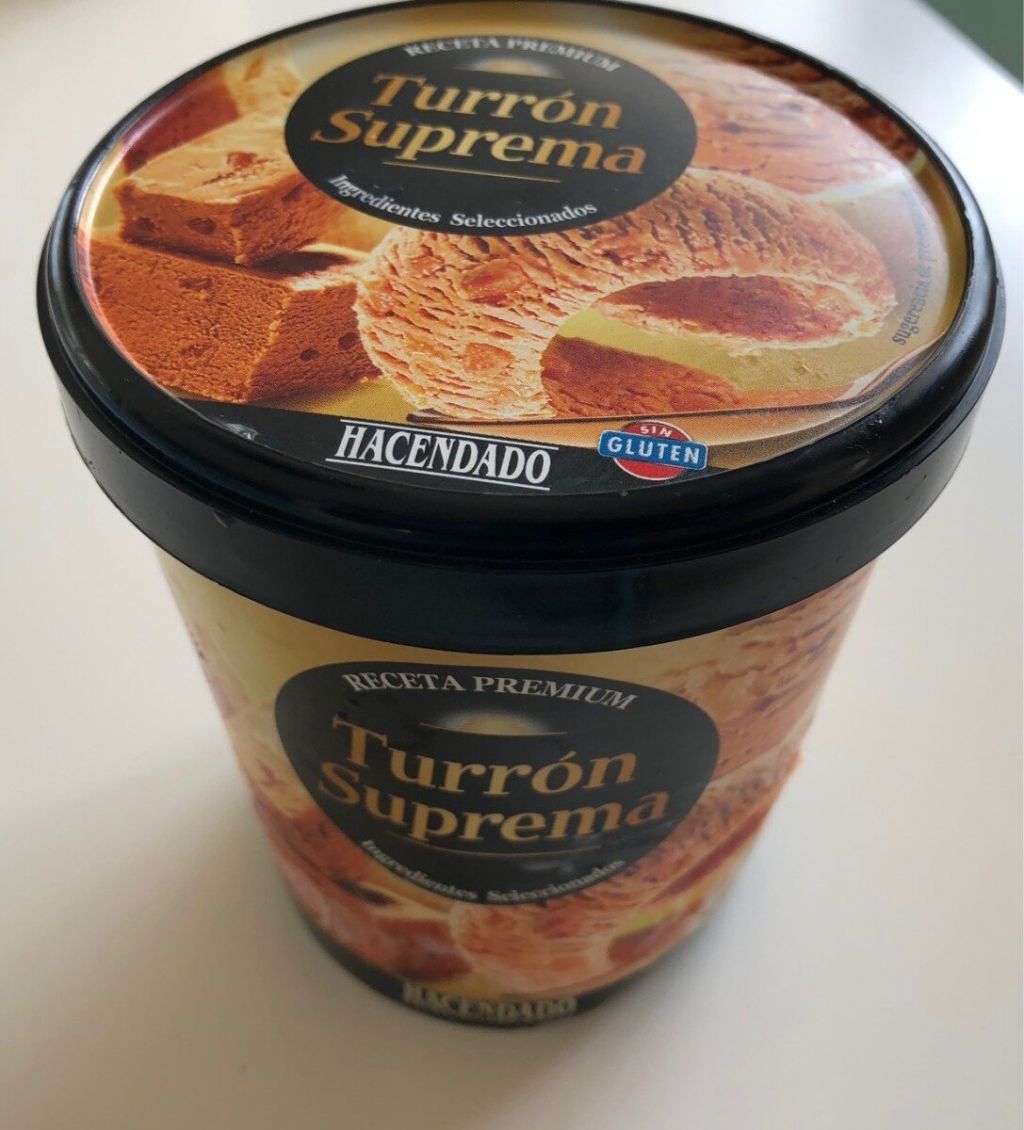 helados de turrón Hacendado, Mercadona